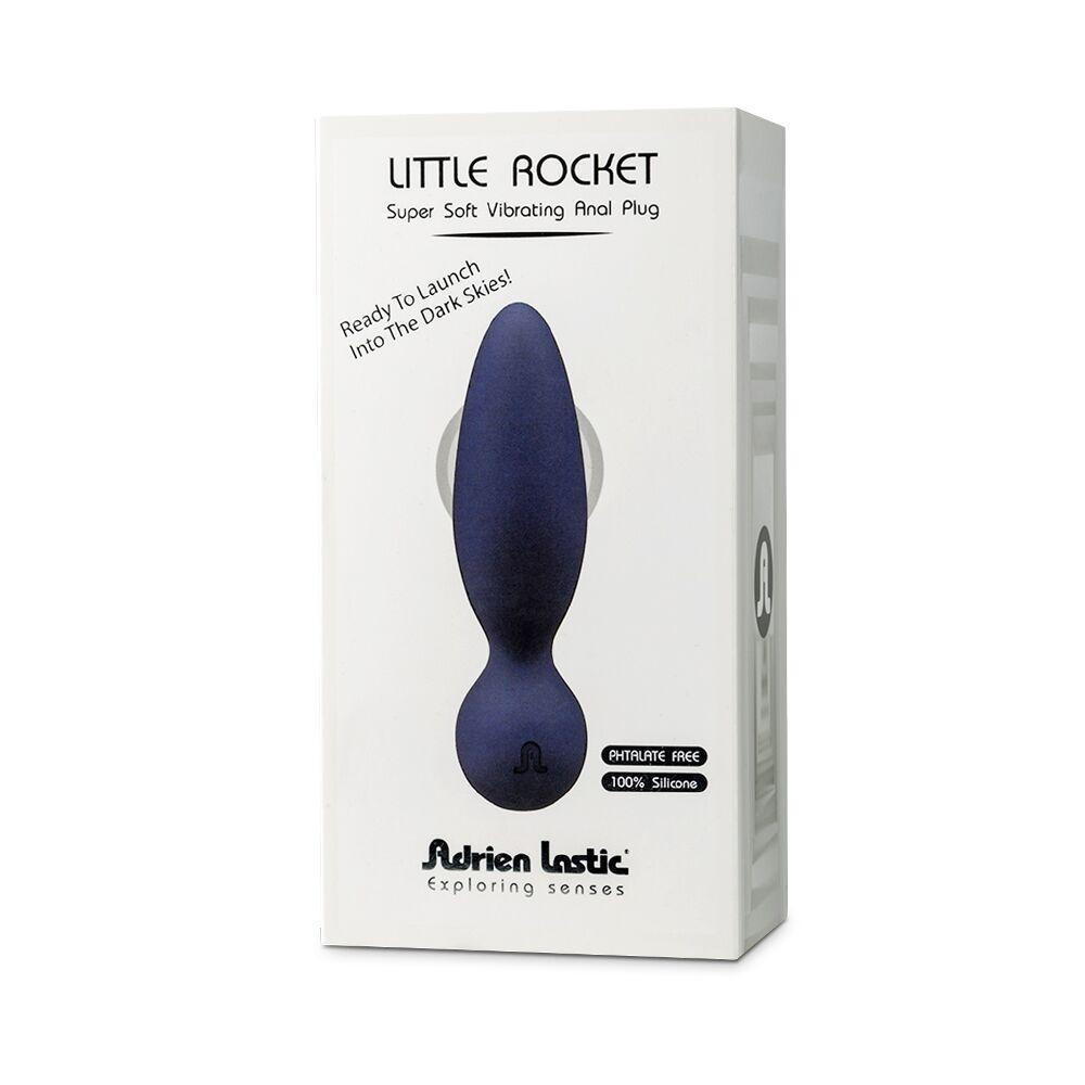 Анальна вібропробка Adrien Lastic Little Rocket макс. діаметр 3,5 см, soft-touch Sex Aura Київ - фото 5