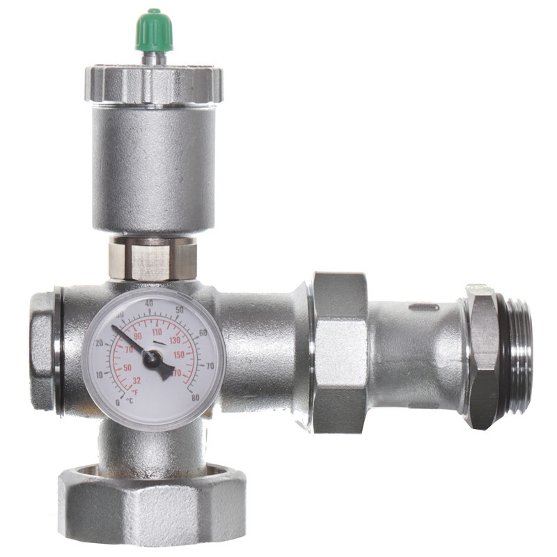 Змішувальна група термостатична з ексцентриками Roho R71-100075 - 1"х3/4" (без насосу) (RO0150) Київ - фото 4