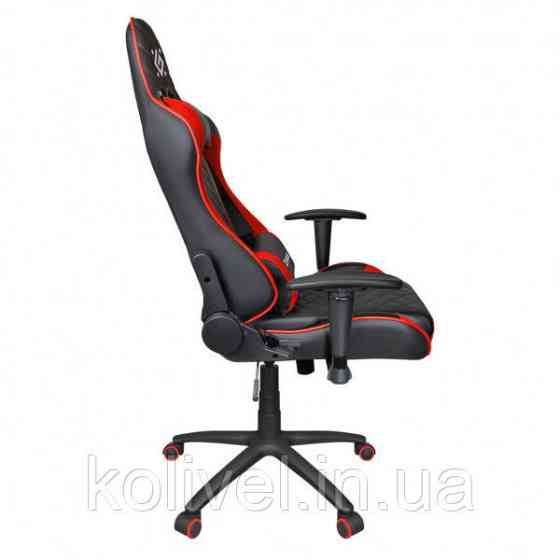 Крісло ігрове Defender Dominator CM-362, 50мм, Black/Red (64362) Київ
