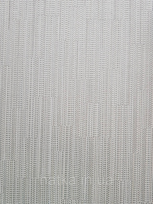 Шпалери вінілові на флізелін Sirpi Alta gamma Sempre 3 рогожка тонка структурна смужка бежева з сріблом Київ - photo 1