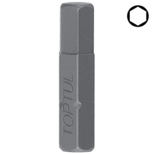 Насадка викруткова TOPTUL 1/4" 25 мм HEX 4 мм FSDA0804 Чернігів - фото 1