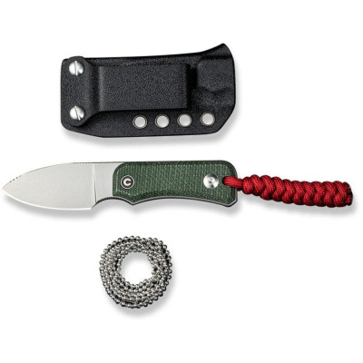 Нож Civivi Baby Banter Fixed Blade, Green Micarta, Satin (C23045-2) Винница - изображение 1