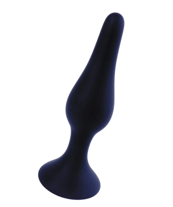 Анальный плаг Silicone Plug Black - Large Sex Aura Киев - изображение 2