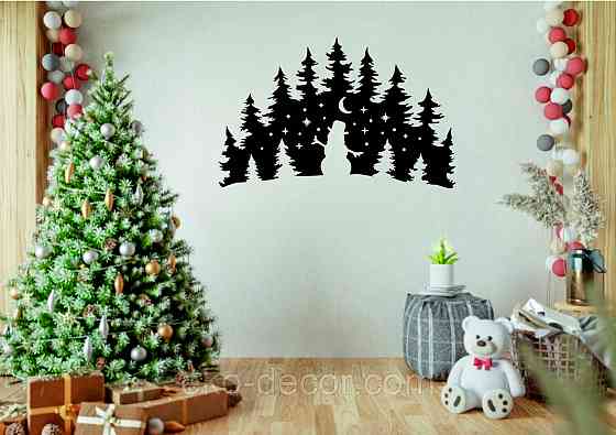 Декоративное настенное Панно «Новый год», Декор на стену Киев