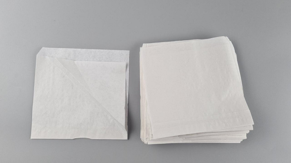 Пакет паперовий крафт білий Куточок 170х0х170, 40 г/м2 (100 шт.) Харків - фото 2