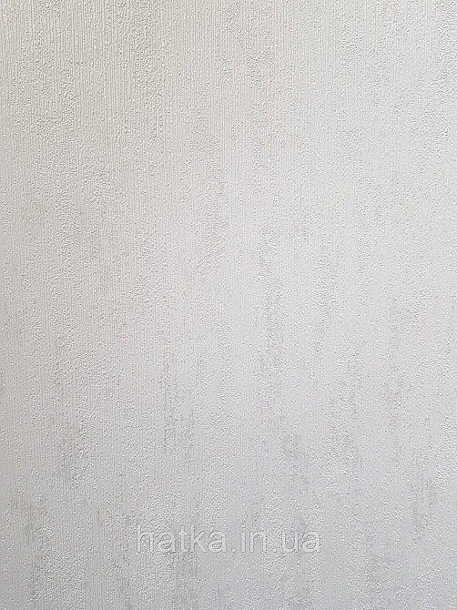 Шпалери метрові вінілові на флізеліні Sintra Structure однотонні мазки сріблясті білі 521106 Київ - фото 2