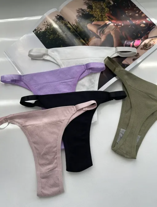 Трусики COMFORT (Чорний колір, М, L розмір) Київ - фото 2