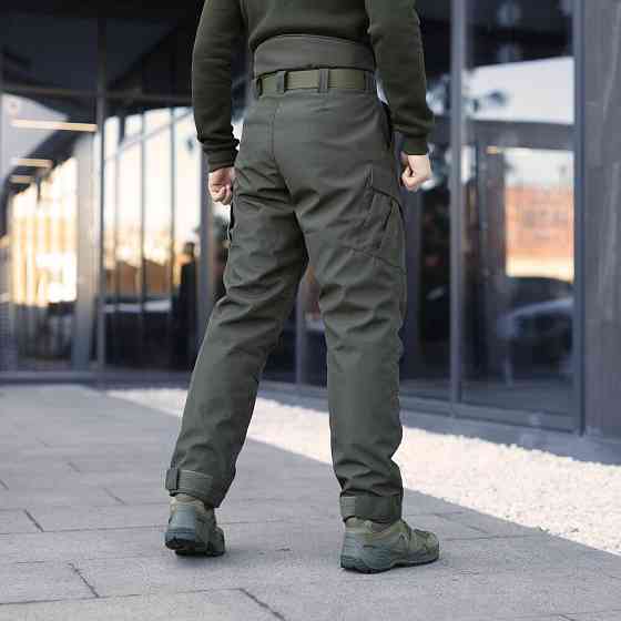 Зимові чоловічі хакі штани Pobedov Fight. Утеплені чоловічі штани зимові хакі Київ