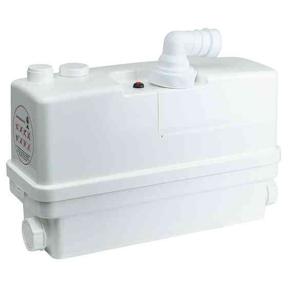 Станція каналізаційна 0.6кВт Hmax 8.5м Qmax 110л/хв 3 входу + фронтальний вхід 90мм LEO 3.0 WC601A (776914) Рівне