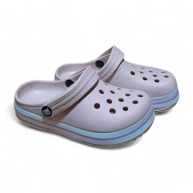 Женские бежевые кроксы Progress Одесса - изображение 1