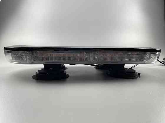 Проблисковий маяк LED діодний маячок для спецтехніки 12В/24В світлодіодний на магніті живлення від прикурювача Мукачево