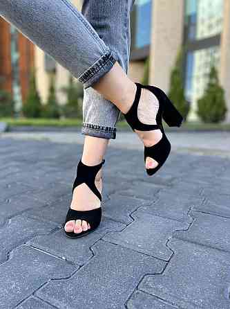 Nivelle Босоніжки жіночі NIVELLE 1858/9510-9544 чорні (літо, замша натуральна) (3710) Коломыя