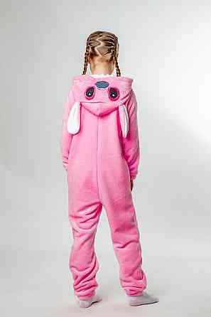Детская пижама-кигуруми детский и подростковый Ангел, розовый, пижама топ Киев