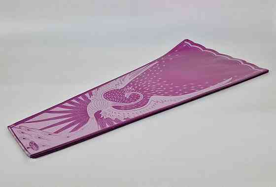 Конусне паковання під квіти h80/14низ/38верх метал малиновий (100 шт.) візерунок144 (6) (100 шт) Харків