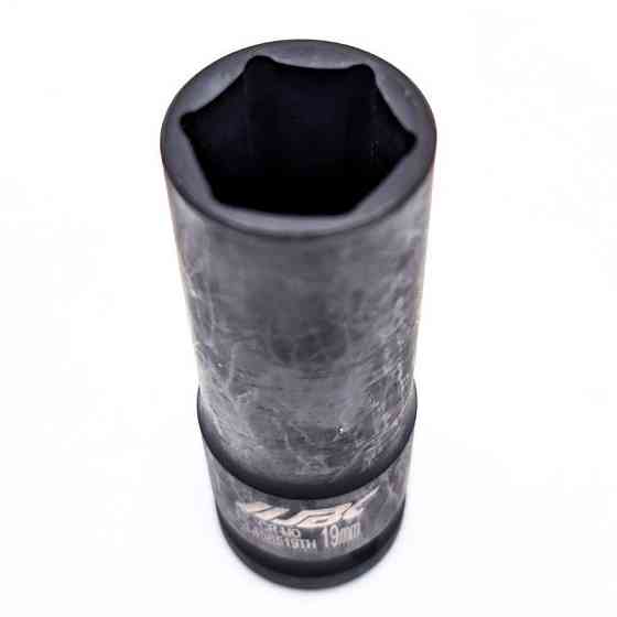 Головка ударна тонкостінна 1/2" 19 мм, 6 г, L = 85 мм для колісних гайок JBC-4458519TH Одеса
