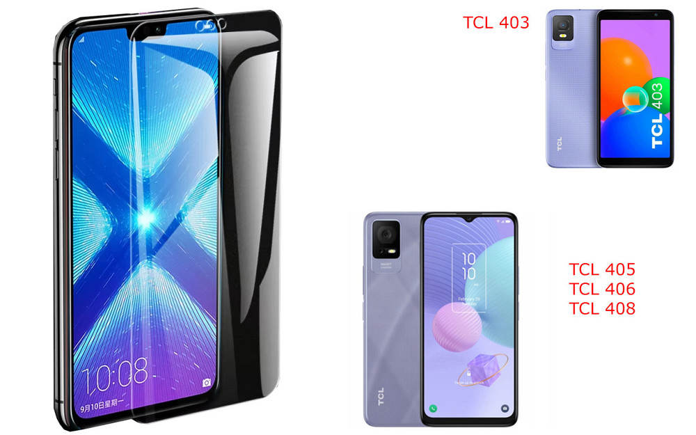 Защитное стекло NeoGlass для TCL 403, TCL 405, TCL 406, TCL 408 – ультрапрозрачное и устойчивое Киев - изображение 2