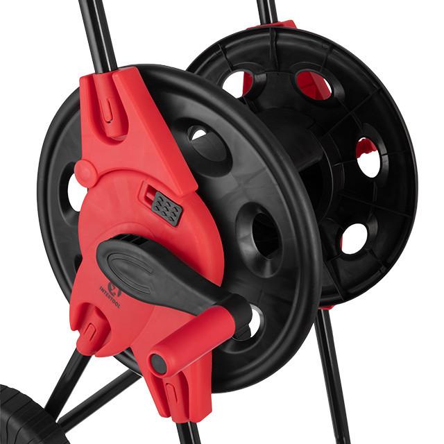 Котушка на колесах, для шланга 1/2" до 45 м, матеріали: PP, ABS, сталь INTERTOOL GE-3003 Київ - фото 8