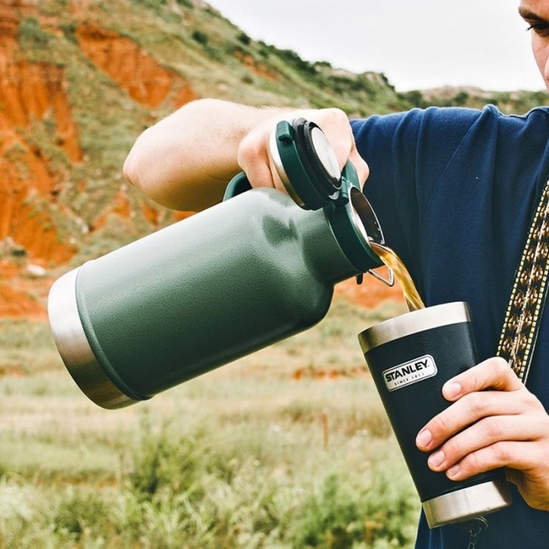 Термос з ручкою для пива 1.9 літра Stanley "Classic Growler" (10-01941-067) Нержавіюча сталь Нововолинськ - фото 8