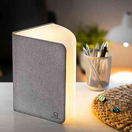 Світильник-книга на акумуляторі Gingko Mini Urban (Сірий) Вінниця