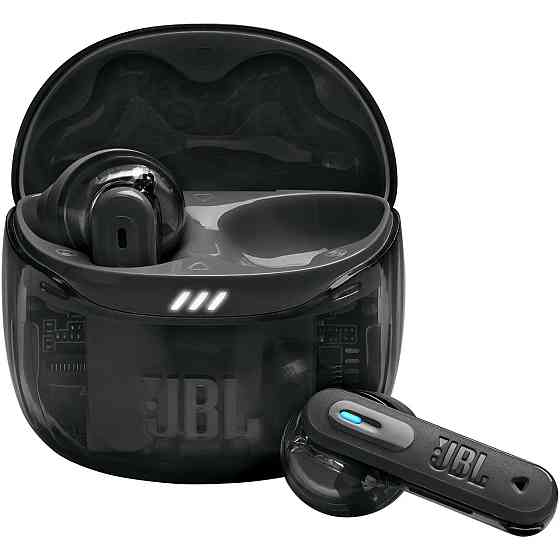 Bluetooth-гарнітура JBL Tune Flex 2 Ghost Black (JBLTFLEX2GBLK) Чорний Харків