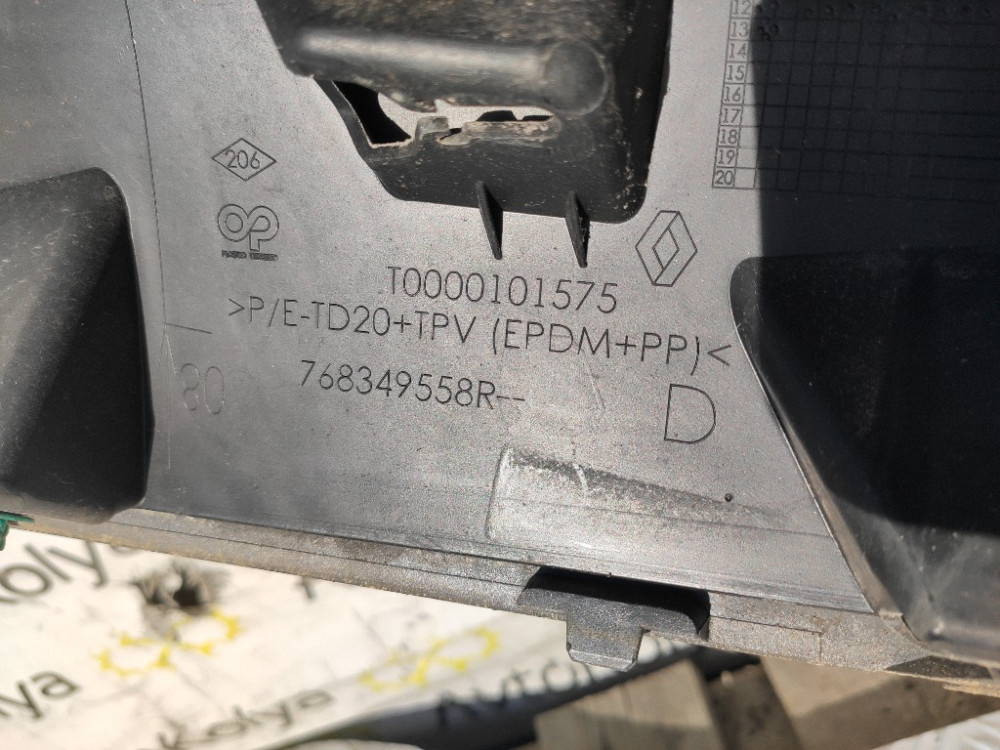 Накладка стійки лобового скла права Renault Grand Scenic III 2009-2016 (768349558R) Ковель - фото 3