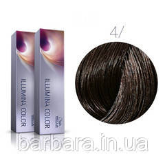 4/ Краска для волос  Wella Illumina Сolor 4/ коричневый Киев - изображение 2