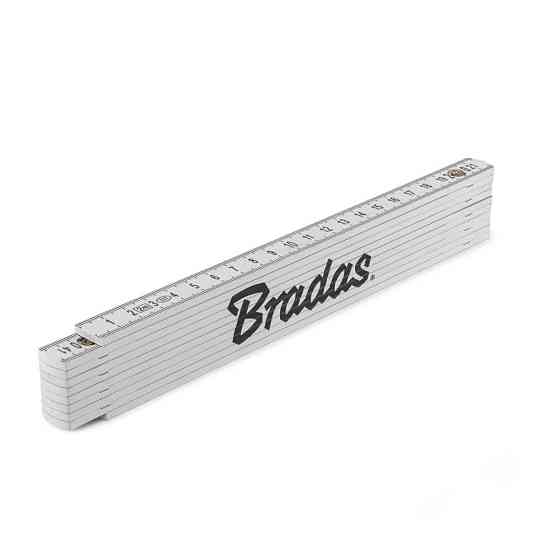 Лінійка розкладна, ABS, 2м, пружина, біла, DIY-MFP21WH/S Київ