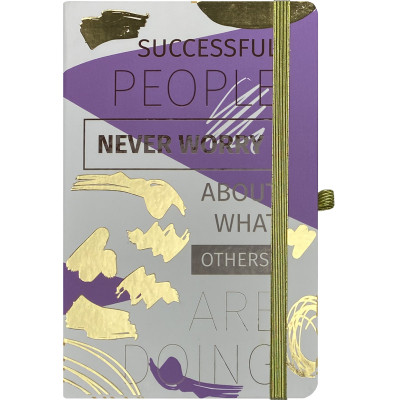 Книга записная Buromax Idea на резинке 136х207 мм 96 листов в клетку (BM.255104-26) Винница - изображение 1