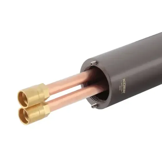 Змішувач для біде Koer KB-20028-07 латунний графітовий колір (KR5304) Чернівці - фото 5