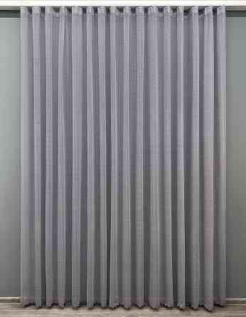 Тюль VR-Textil 2003т Жакард Сірий 400х270 см (42-1013) Київ