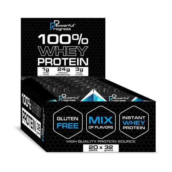 100% Whey Protein (20 packs * 32 g, mixed box) Луцк