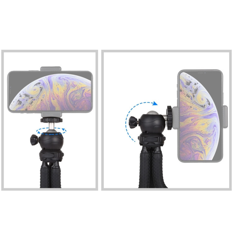 Штатив гнучкий восьминіг 9-16см Puluz PU435 Київ - фото 5