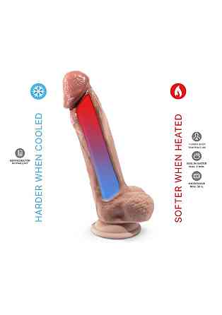 Фаллоимитатор SilexD Tomas Premium Real Skin Flesh (9in MODEL 1), ультрареалистик, диаметр 5 см Sex Aura Киев