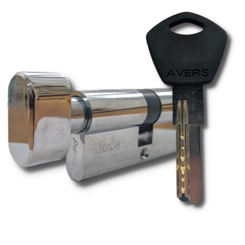 Циліндр Avers DM-110 С (55/55) CR ручка Харків - фото 1