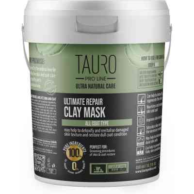 Маска для тварин Tauro Pro Line Ultra Natural Care глиняна 450 г (TPL47575) Вінниця