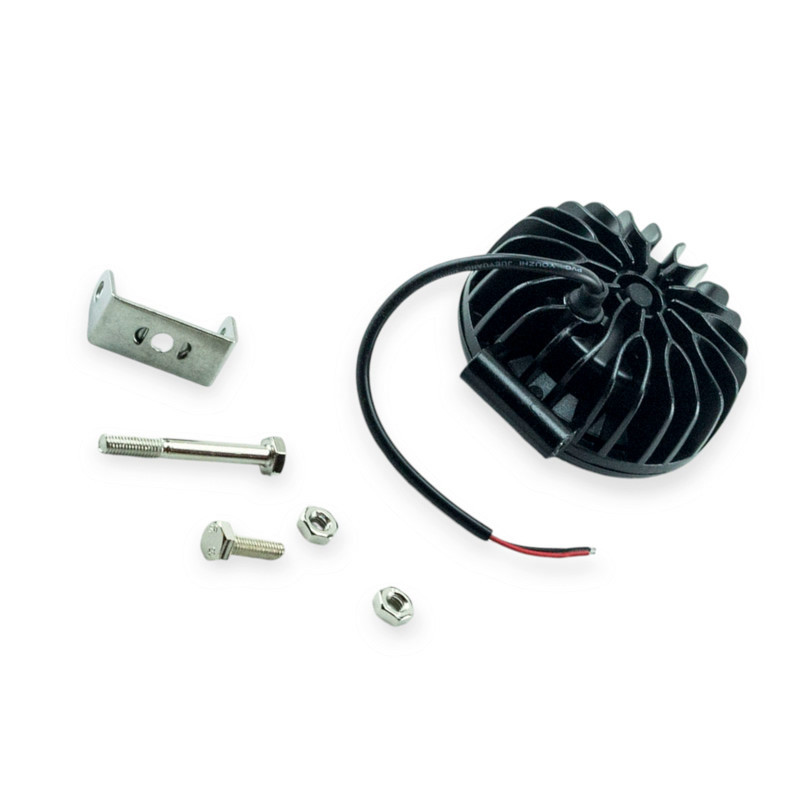 Фара LED кругла 115х40 (Дм Ш) 30W дальній EPISTAR додаткова Мукачево - фото 1