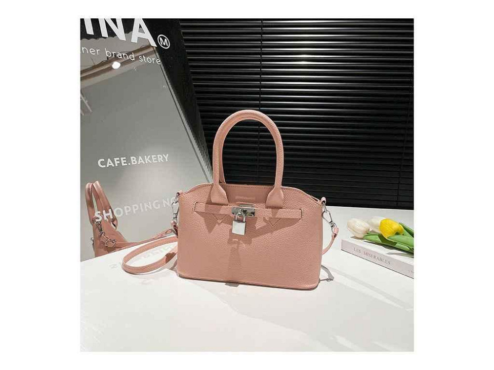 Сумка женская экокожа 15*23*8см розовый Vony арт.D7185-4 ТМ КИТАЙ Киев - изображение 1