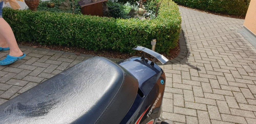 Міні Спойлер Білий на авто Синій, Червоний, Чорний Київ - фото 3