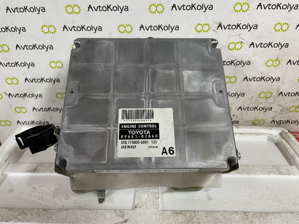 Блок керування двигуном Toyota Corolla 2.0 D4-D 2000-2007 (89661-02A60) Ковель - фото 1