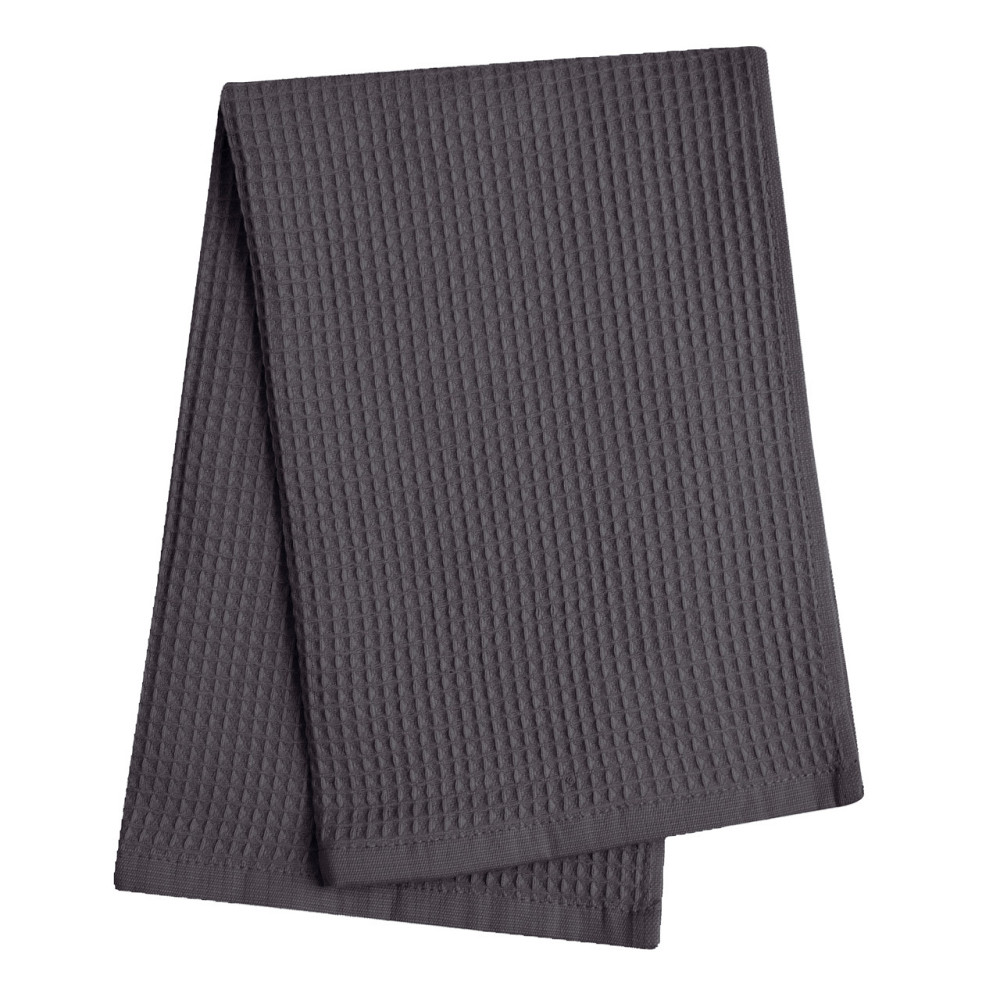 Вафельний рушник Ideal Textile 70х140 см 240 г/м2 (56860827) Графітовий Чернівці - фото 2