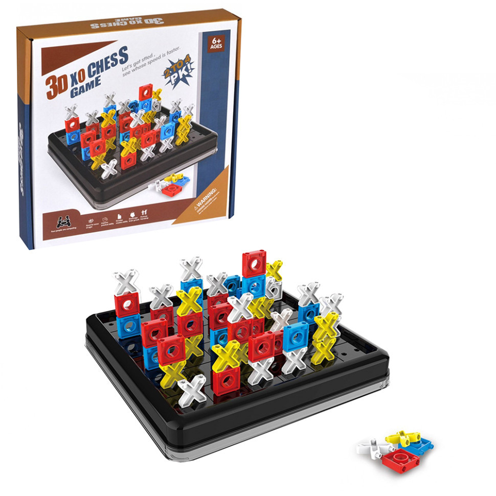 Настільна гра "Хрестики-нулики" 288-9, 64 деталі Вінниця - фото 1