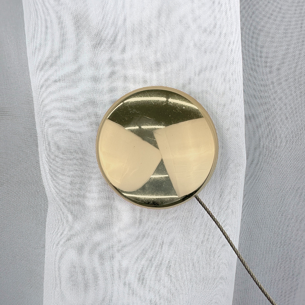 Магниты для штор и гардин Круг 2 шт Золотистый (81-289) Киев - изображение 2