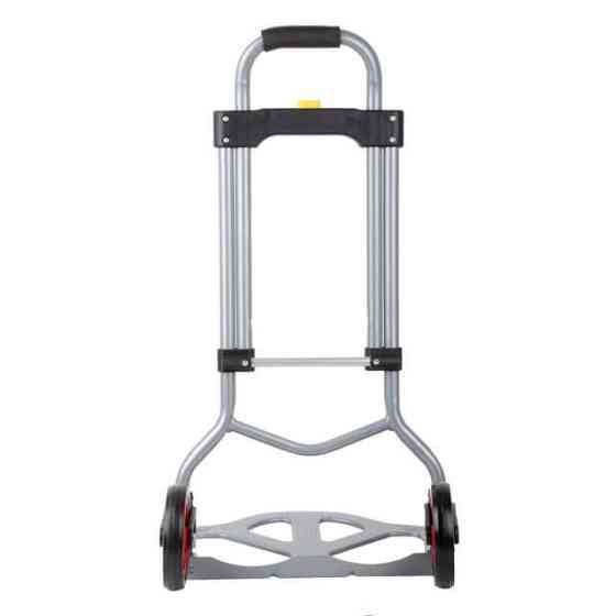 Візок ручний складний, 60 кг, 385×375×960 мм, колеса: 130 мм, сталевий INTERTOOL LT-9006 Киев