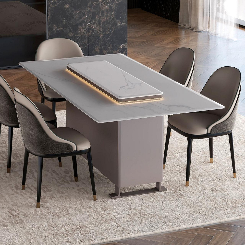 Умный обеденный стол со встроенным холодильником Primst CB150 (150 литров, Белый) Киев - изображение 1