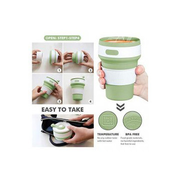 Гуртки для подорожей, Гуртки для походу Стакани похідні кемпінг, Стаканчик силіконовий EA-63 Львів - фото 5