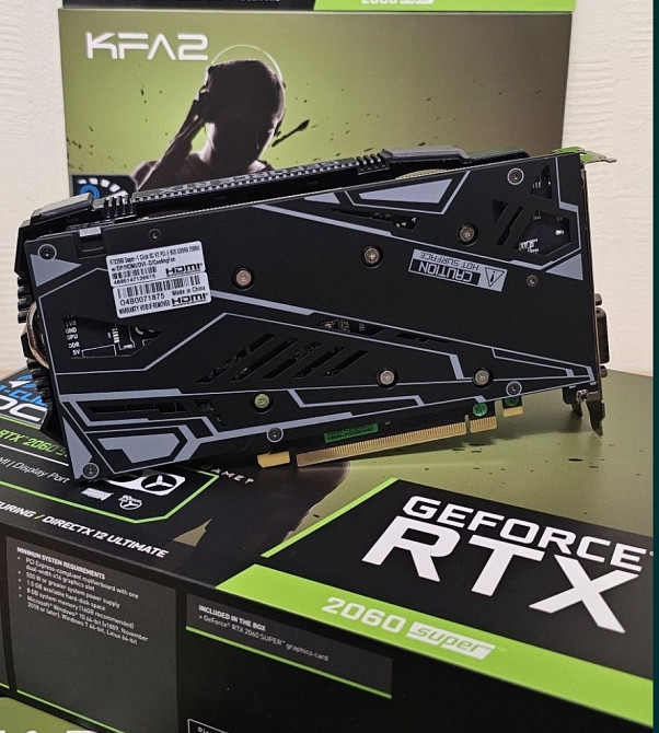 Новая Видеокарта KFA2 RTX 2060 Super 8Gb. Киев - изображение 7
