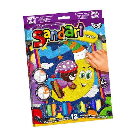 Набір для творчості "SandArt" SA-02-01…10 фреска з піску Місяць Вінниця