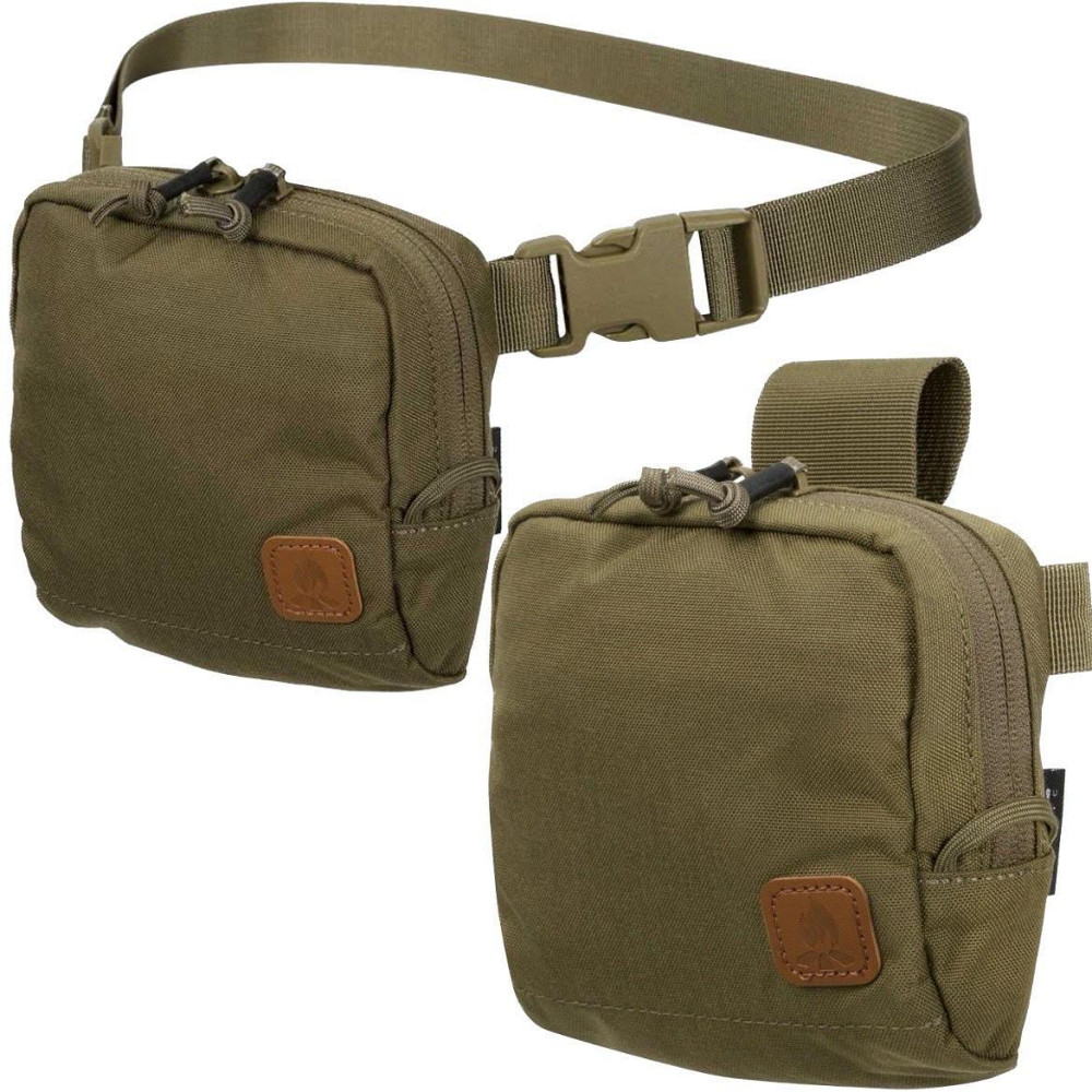 Сумка поясна 4 відділення із системою Molle/Pals Helikon-Tex (MO-O06-CD-12) Adaptive Green Нововолинськ - фото 1