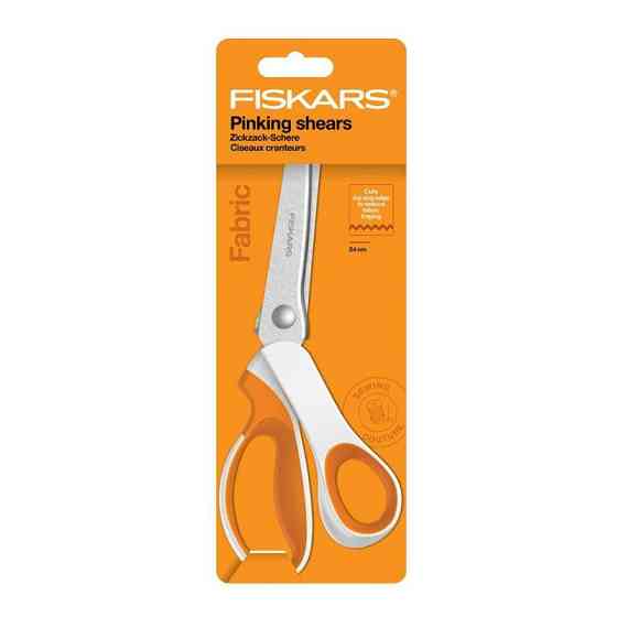 Кравецькі ножиці зубчасті «зигзаг» 24 см Fiskars (1070024) Нововолинськ