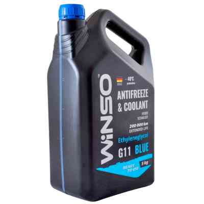 Антифриз WINSO WINSO BLUE G11 blue 5kg (880970) Винница